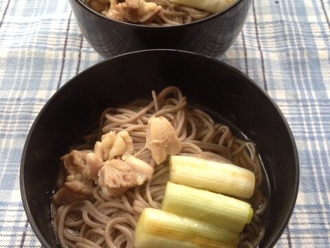 鶏蕎麦♪